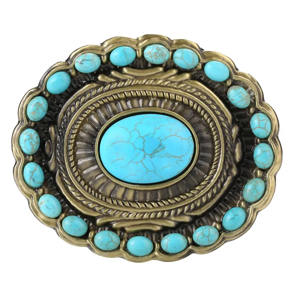 

Bohemia Classic Western Cowboy Belt Buckle Rodeo Buckle Replacement Belt Decor