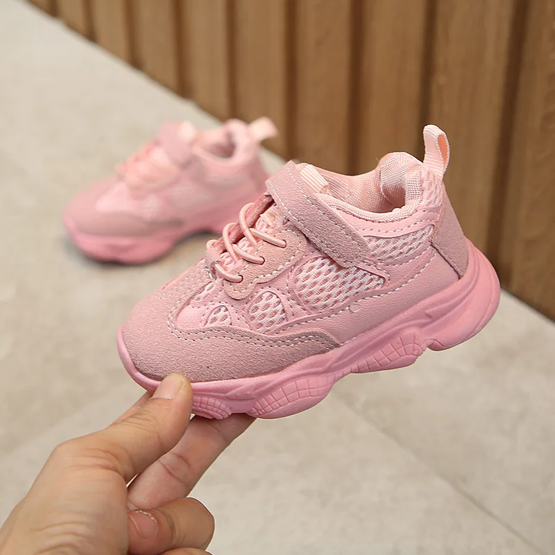 Children's Sports Shoes 2020 Autumn New Running Fashion Comfortable Girls INS Breathable Student | Детская одежда и обувь
