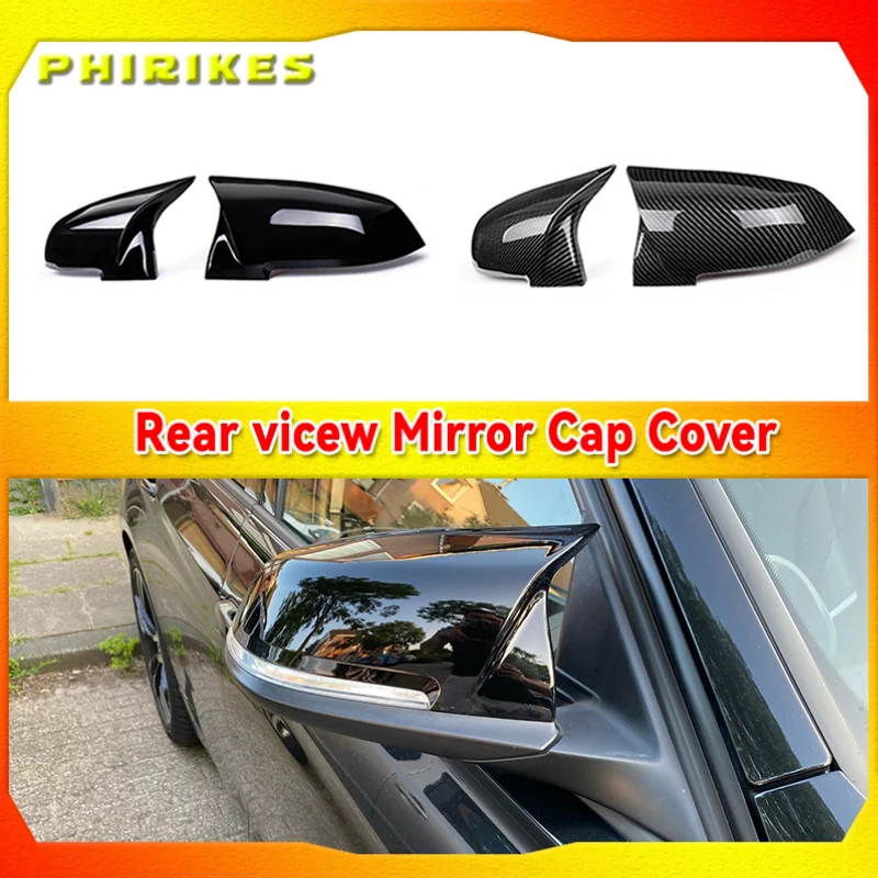 

Mirror Covers Left Right Side Rearview Mirror Cover Cap For Bmw F20 F21 F87 M2 F23 F30 F36 X1 E84 I3 I3S Auto Accessories