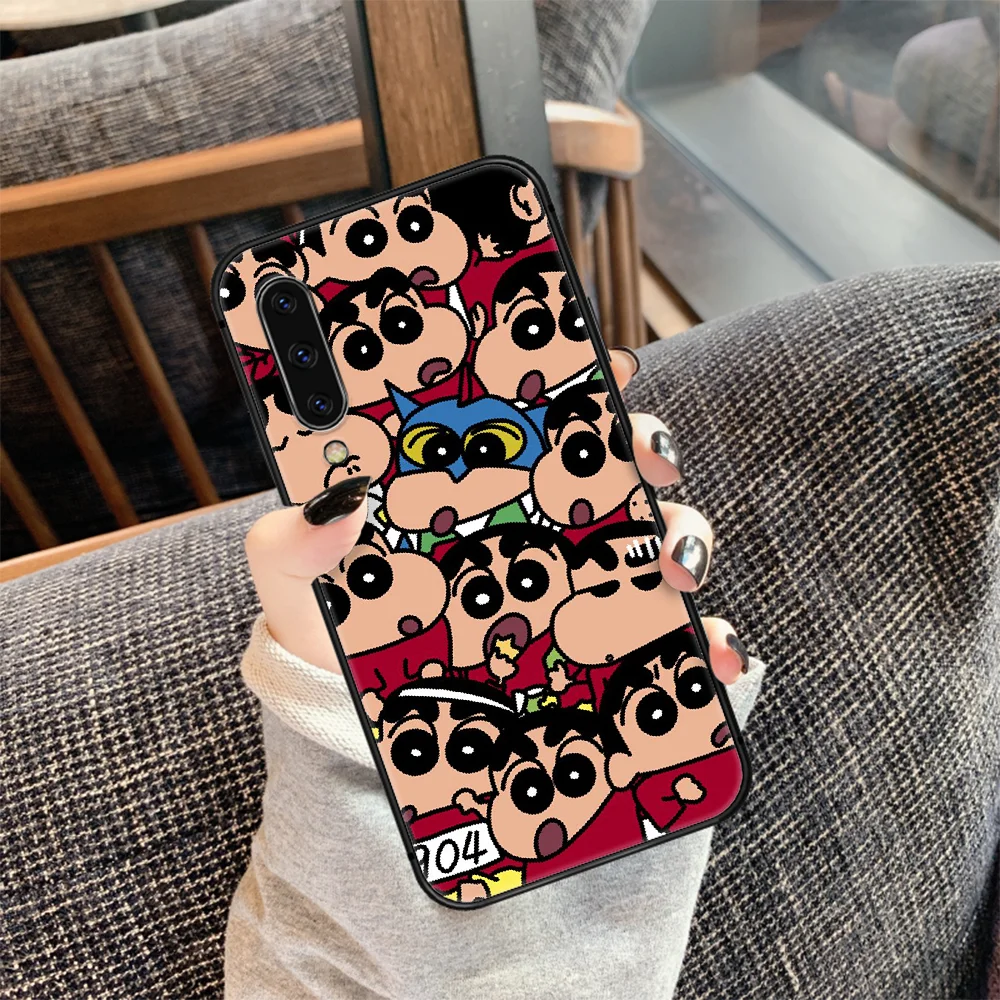 

Crayons Shin Chans Cute Cartoon Phone Case Cover For Samsung Galaxy A10 A11 A20 E A21 A30 A40 A41 A50 A51 A70 A71 A81 S black