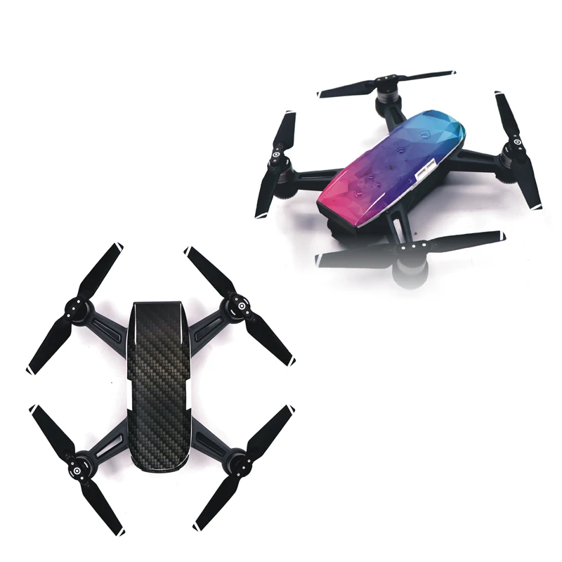 6 шт./компл. SPARK Drone ПВХ водонепроницаемая наклейка защитный кожух для корпуса