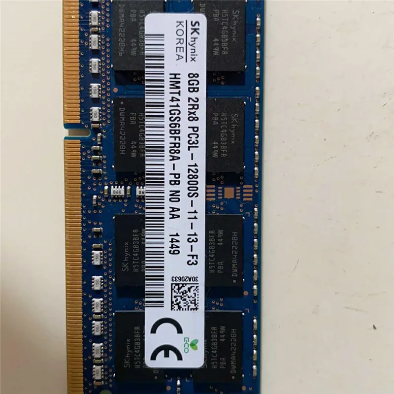 Память для ноутбука Rams Sk hynix память DDR3 RAMS 8 Гб 2RX8 PC3L 12800S 1600 МГц 1 35 в ddr3|Оперативная