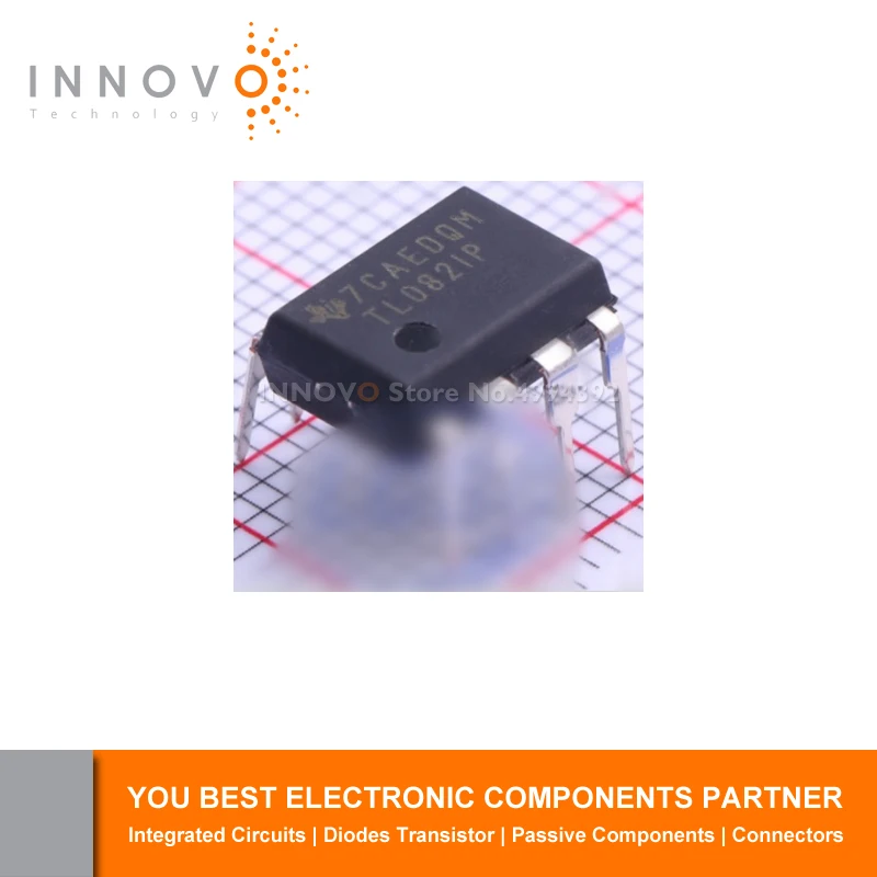 INNOVO 10 шт./лот UTC358 LM358AP RC4558P TL061CP MC33072PG MCP602-I/P TL082IP DIP-8 новые оригинальные |