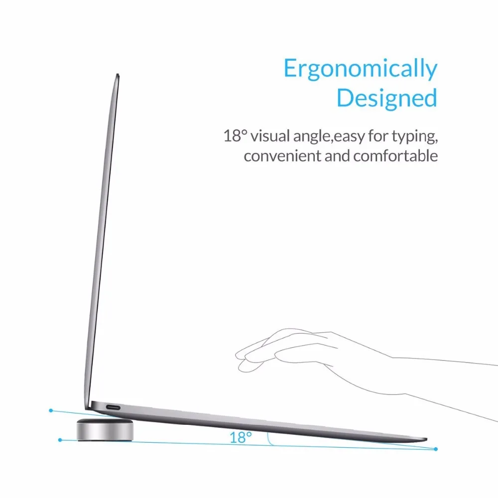 ORICO USB3.0 HUB With Laptop Stand Aluminum Portable Cooling Pad Heat Dissipation Skidproof for MacBook Pro USB Splitter Adapter |