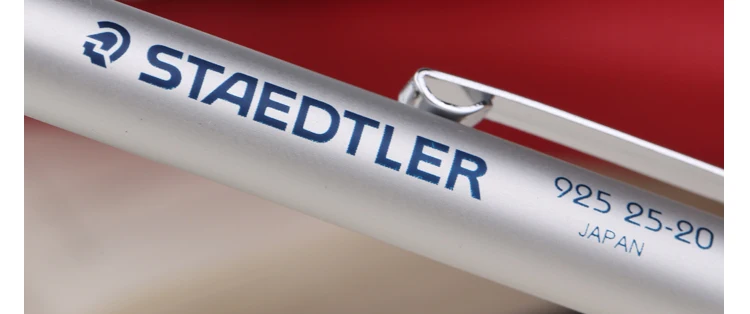 Немецкий STAEDTLER 925 25 металлический механический карандаш 1,3 мм Серебряный Профессиональный чертёжный карандаш 2,0 мм архитектурный дизайн канцелярские принадлежности