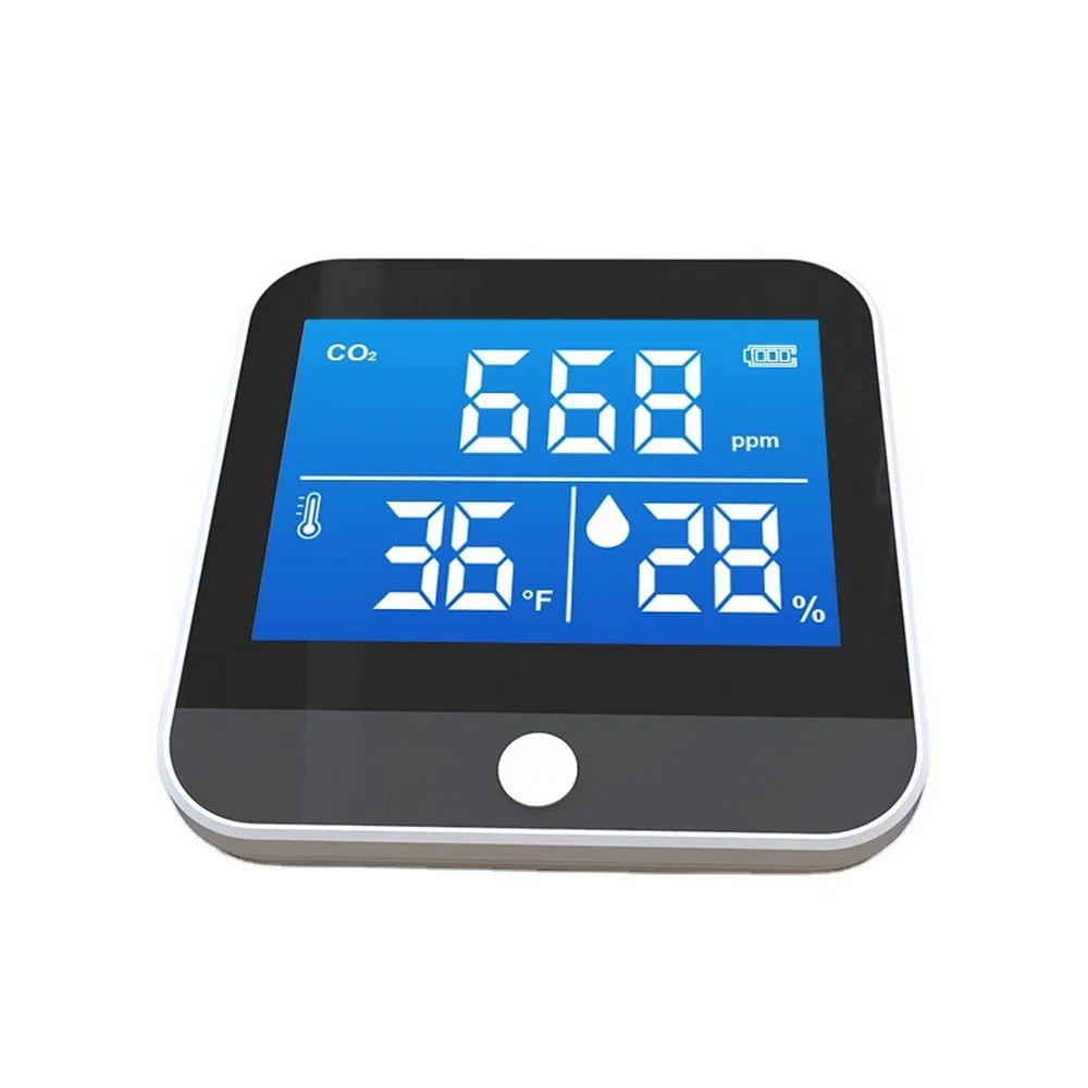 

DM306C LED Nano Particle Thermometer and Hygrometer Carbon Air Quality Sensor Co2 Sensor Dioxide Concentration Monitoring Air