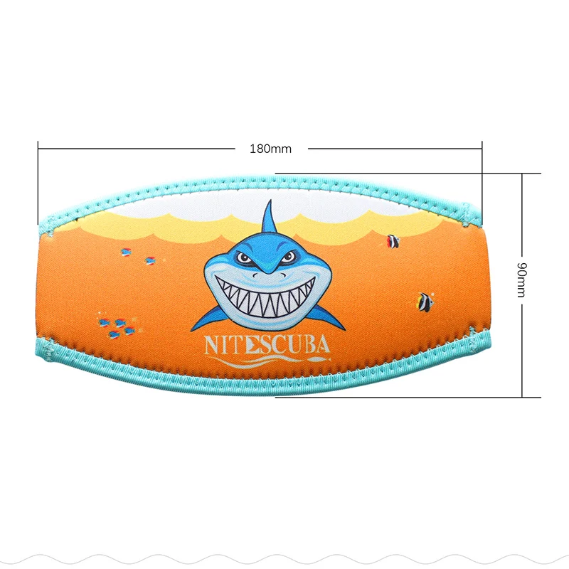 Неопреновая Маска для подводного плавания ремешок головы мягкая защитная