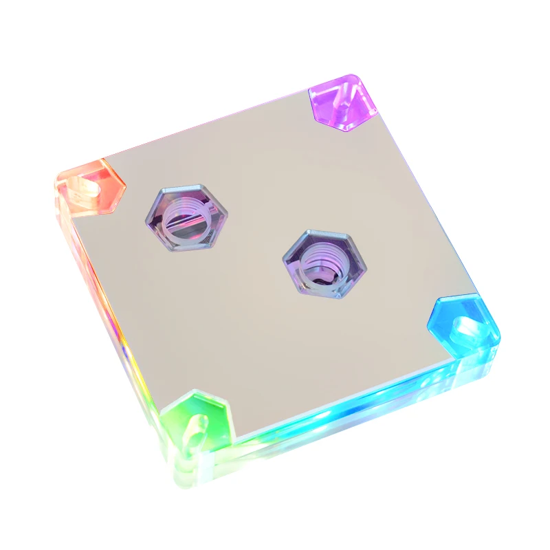 

Микроканальный центральный процессор 4 мм для настольного компьютера, большая металлическая пластина, водяной блок для INTEL LGA1150 1151 1155 1156 2011