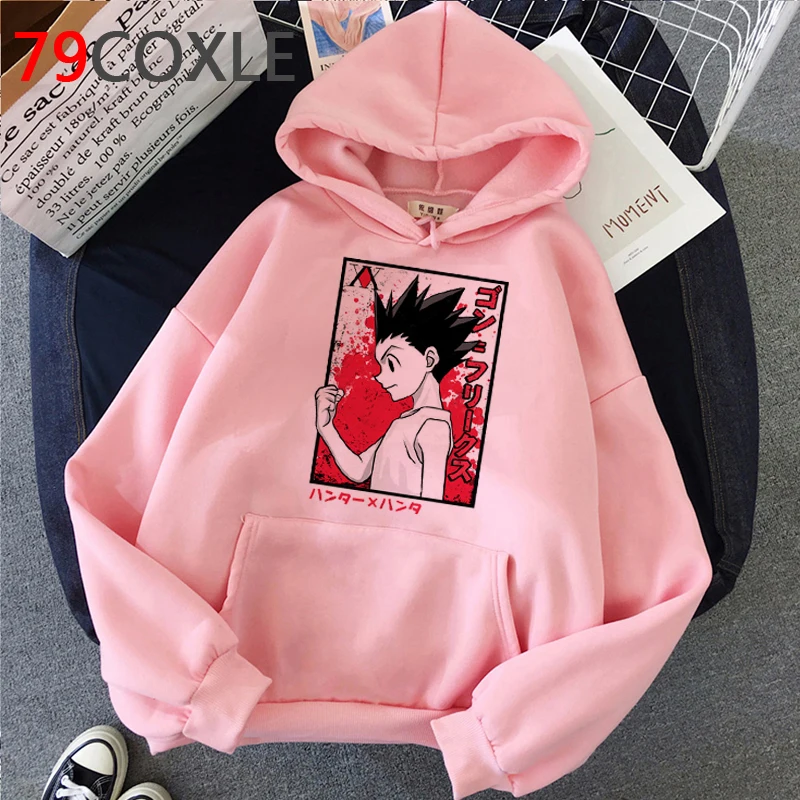 

Худи Hunter x Hunter Killua Hisoka мужское, аниме хип-хоп графический пуловер, аниме оверсайз