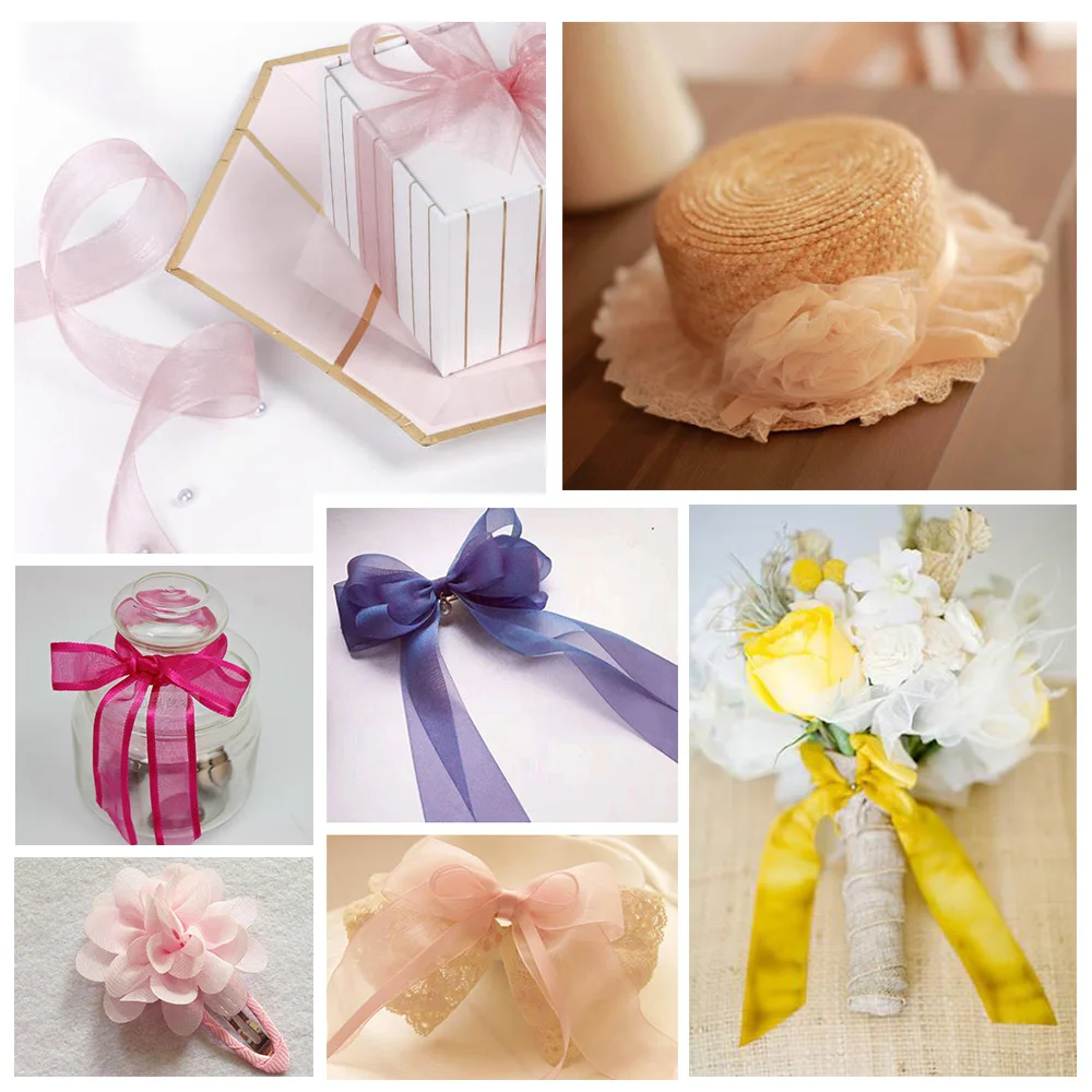 20 мм лента из органзы каждый день это подарок сделай сам напечатанная с желанием