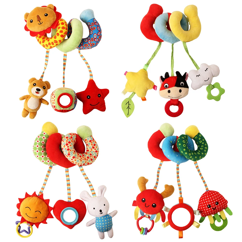 

Детская кроватка, подвесная плюшевая подвесная детская кроватка, мобильная коляска, детская коляска с зажимом, музыкальные игрушки, плюшев...