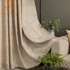 Роскошные затемняющие шторы в скандинавсветильник стиле с имитацией конопли для гостиной и спальни готовый продукт на заказ