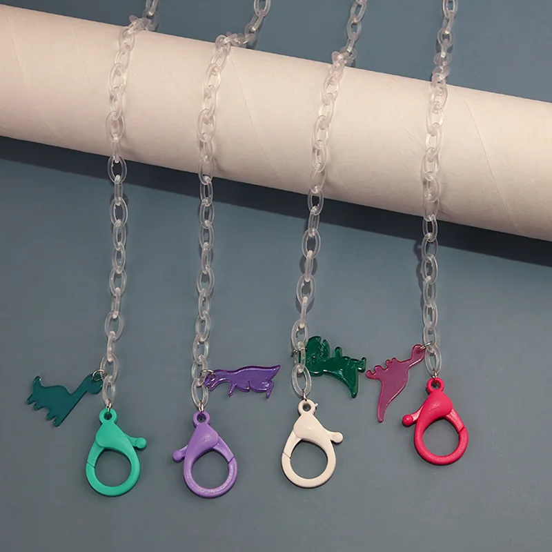 Прозрачные Акриловые ремешки для солнцезащитных очков в стиле ретро шнурки с