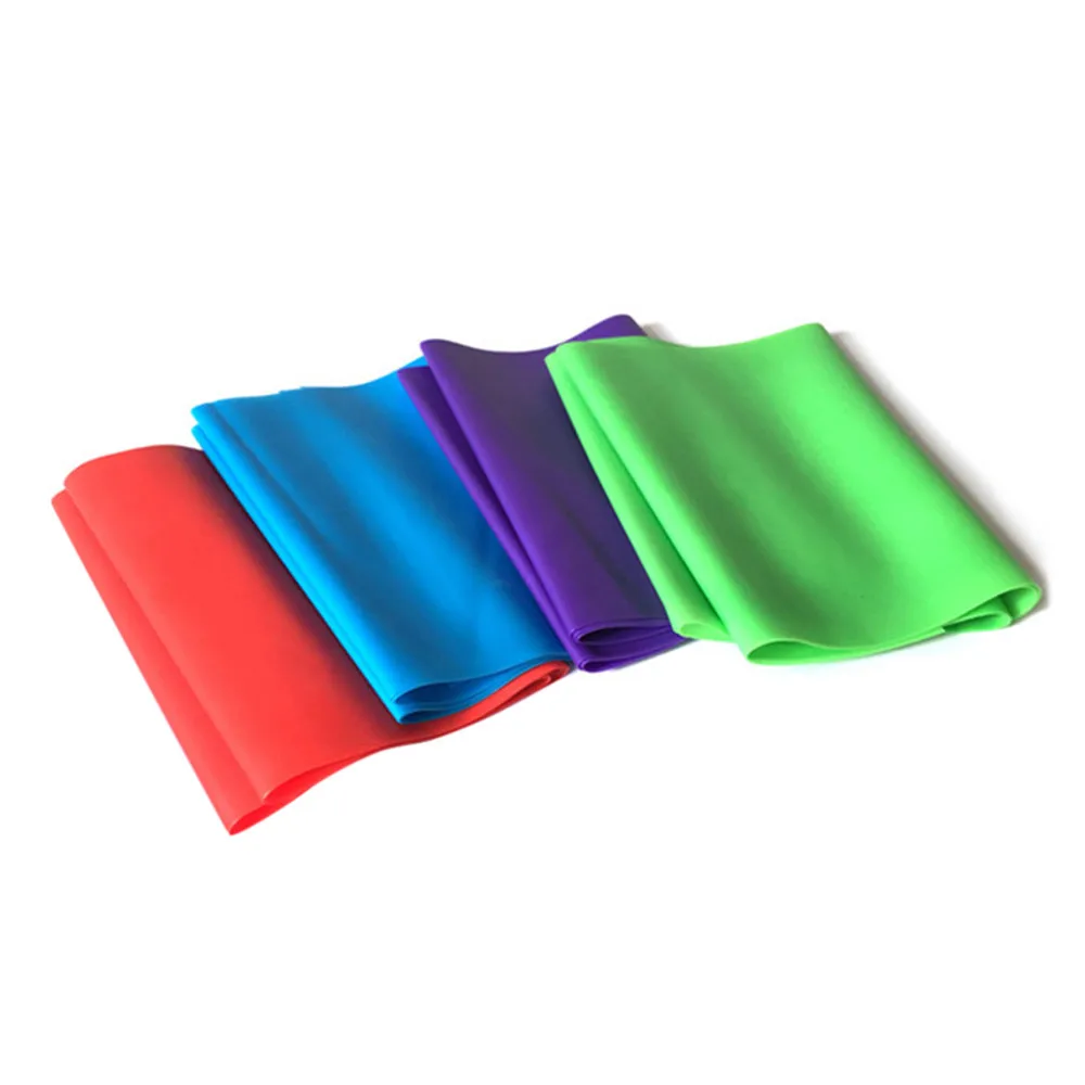 Child Resistance Bands Yoga Stretch Strap fitness Exercise Equipment Pull Rope Fitness Stretching Belts training | Спорт и