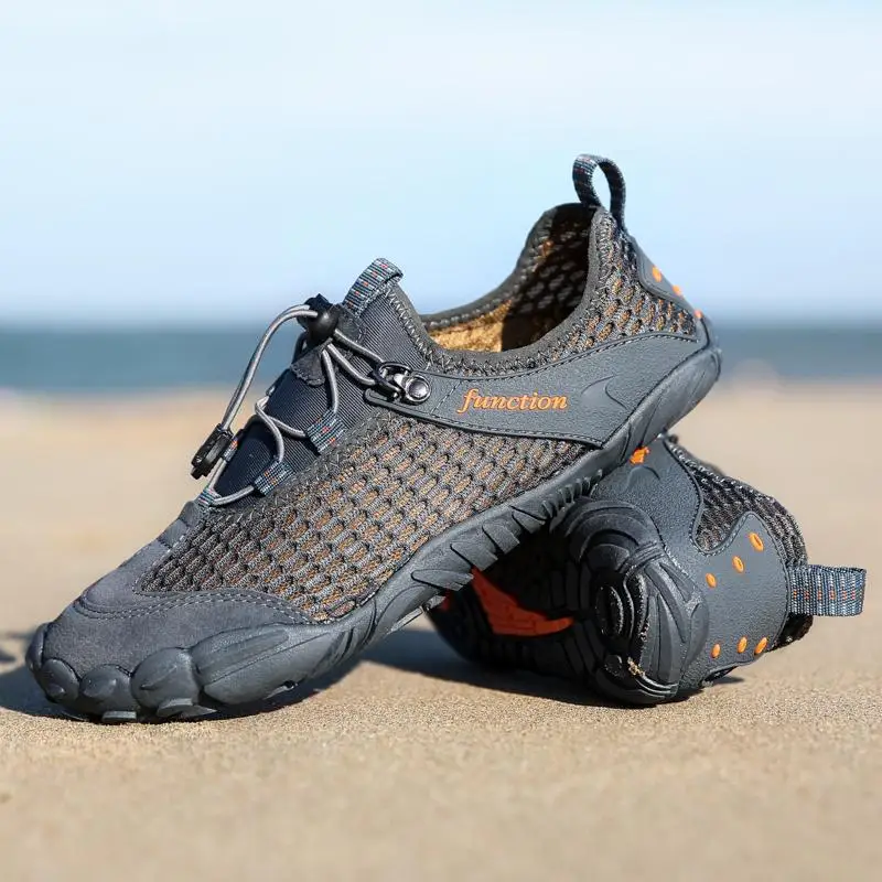 

Beach Water Shoes Quick Dry Upstream Aqua Shoes Comfortable Non-slip Breathable Barefoot Shoes Lightweight Hiking Trekking Shoes