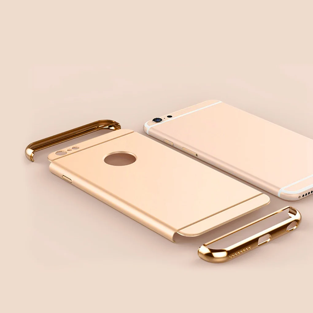 Replacement for iPhone6/6s 7/8 8plus/X Hard Case Electroplate Thin Shockproof Protective PC Cover |