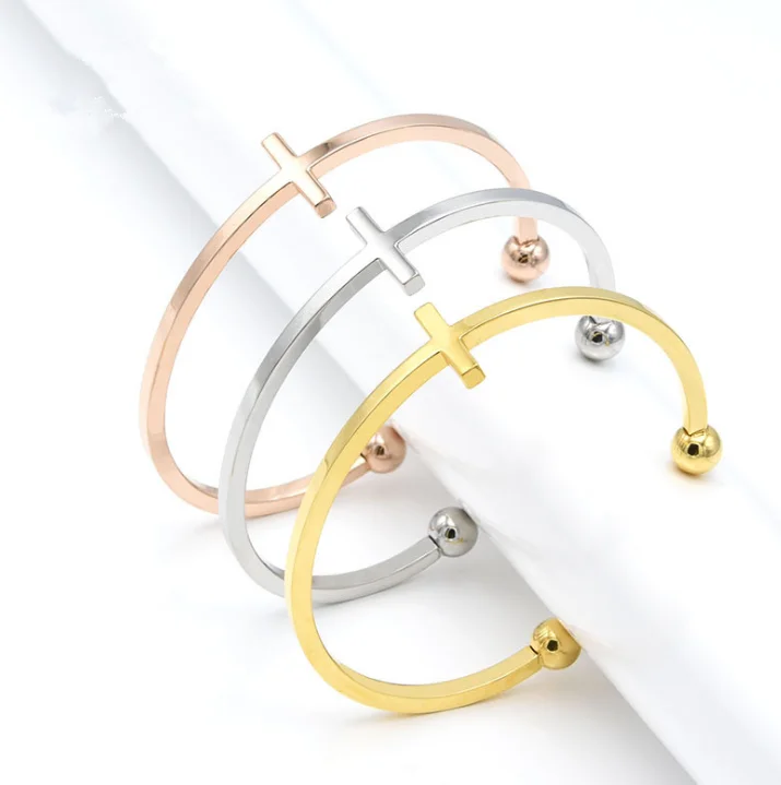 Новый модный крест браслет браслеты для женщин Амулеты Браслет обручальные