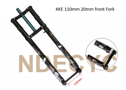 Дисковый тормоз KKE, демпфирующая пневматическая подвеска 110/150 мм, электрический велосипед, спуск вниз, передняя вилка с KKE 220 мм, задний ударный