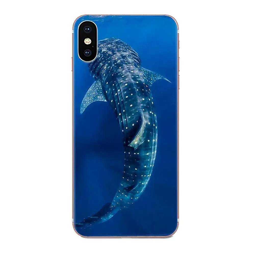 Мягкий Силиконовый ТПУ Прозрачный чехол для сотового телефона КИТ акулы Рыба Xiaomi