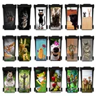 Наклейки самоклеящиеся на мусорную корзину, 120 л, 240 л