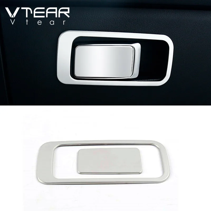 

Vtear для Geely Coolray SX11 BelGee X50 перчаточный ящик с переключателем отделка автомобильной дверной ручки чехол для интерьера Стайлинг рамка аксессуары часть 2020