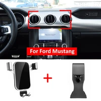 best price new gravity car air vent dashboard mobile cell phone holder reaction mount cradle gps for ford mustang 2015 2016 2018
