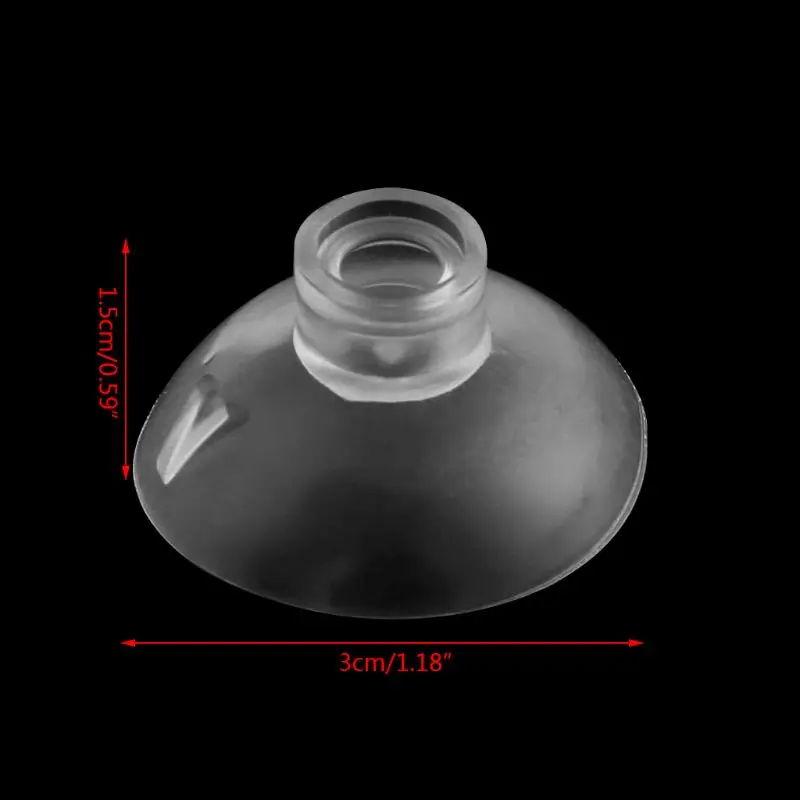

2021 New Lot Of 36mm Aquarium Fish Tank Diameter Silicone Suction Cup Clip Hot