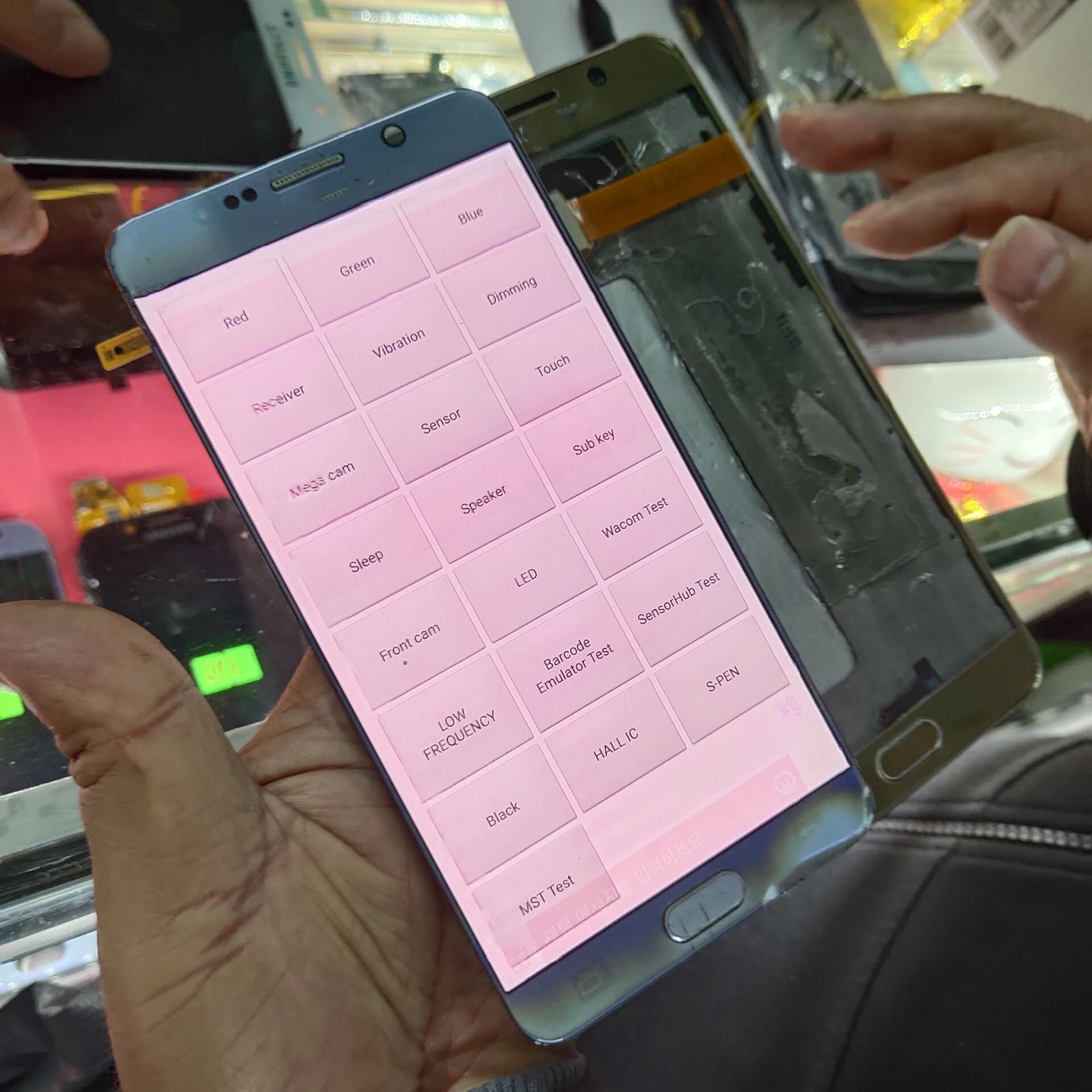 Оригинальный ЖК дисплей для Samsung Note 5 дигитайзер сенсорного экрана Galaxy N920 N920I N920G