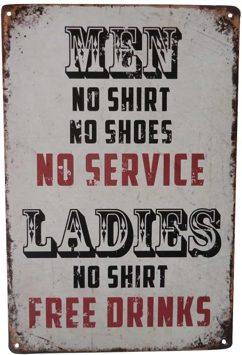 

Strosportsandtech Забавный Металлический Настенный декор для бара, паба, столовой, кафе