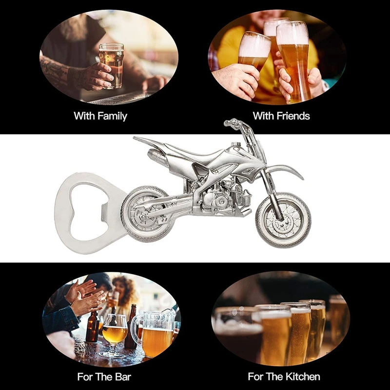 Фотооткрывалка мотоцикл открывалка для пивных бутылок металлический