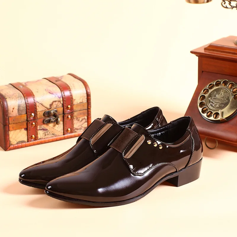 

2019 New Men Tassel Loafers PU Leather Formal Shoes Elegant Dress Shoe Simple Slip On Man Casual Footwear Zapatos Hombre Z3-72