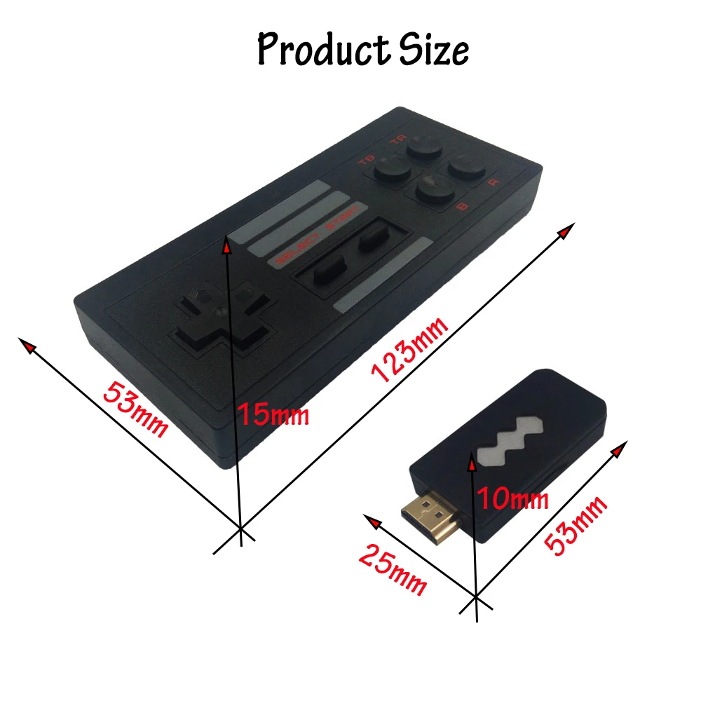 Игровая консоль 4K портативная Семейная Игра для отдыха двойной геймпад HDMI порт