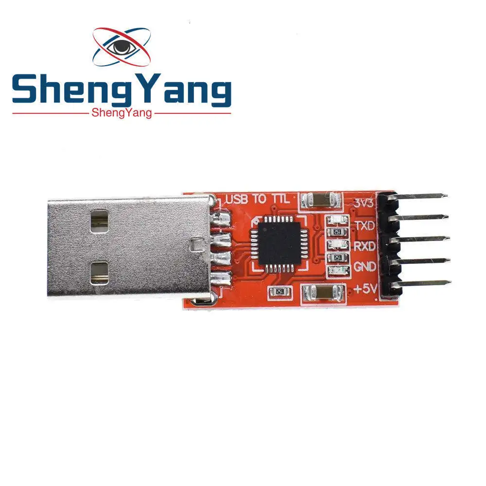 1 шт./лот ATMEGA328P Pro Mini 328 ATMEGA328 3,3 V/8 МГц 5 V/16 МГц для Arduino CP2102 PL2303 Ch340g FT2302RL драйвер - Цвет: CP2102 Red