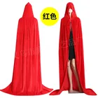 Плащ унисекс на Хэллоуин и Рождество, накидка с капюшоном для взрослых, мужчин и женщин, Длинная черная накидка, платье, пальто, маскарадный костюм смерти