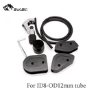 Твердые гибкие трубки Bykski OD121416 мм, набор форм из акрилаПММАПЭТГ, силиконовая планка диаметром 10 мм, система жидкого охлаждения, инструмент