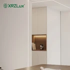 XRZLux 1-10 шт. 1 м Светодиодный линейный светильник 10 Вт встраиваемый алюминиевый профиль невидимая лампа Светоотражающая подсветка потолочный угловой светильник