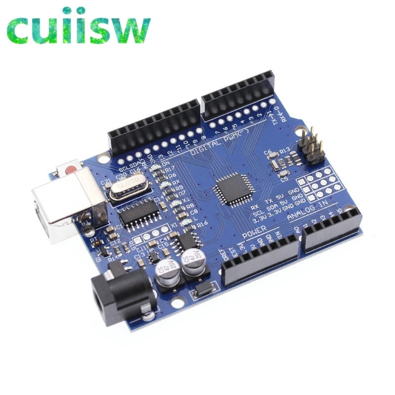 Плата UNO R3 для arduino (совместимая) MEGA328P CH340 5 шт. без USB кабеля|uno r3|usb boardarduino uno board |