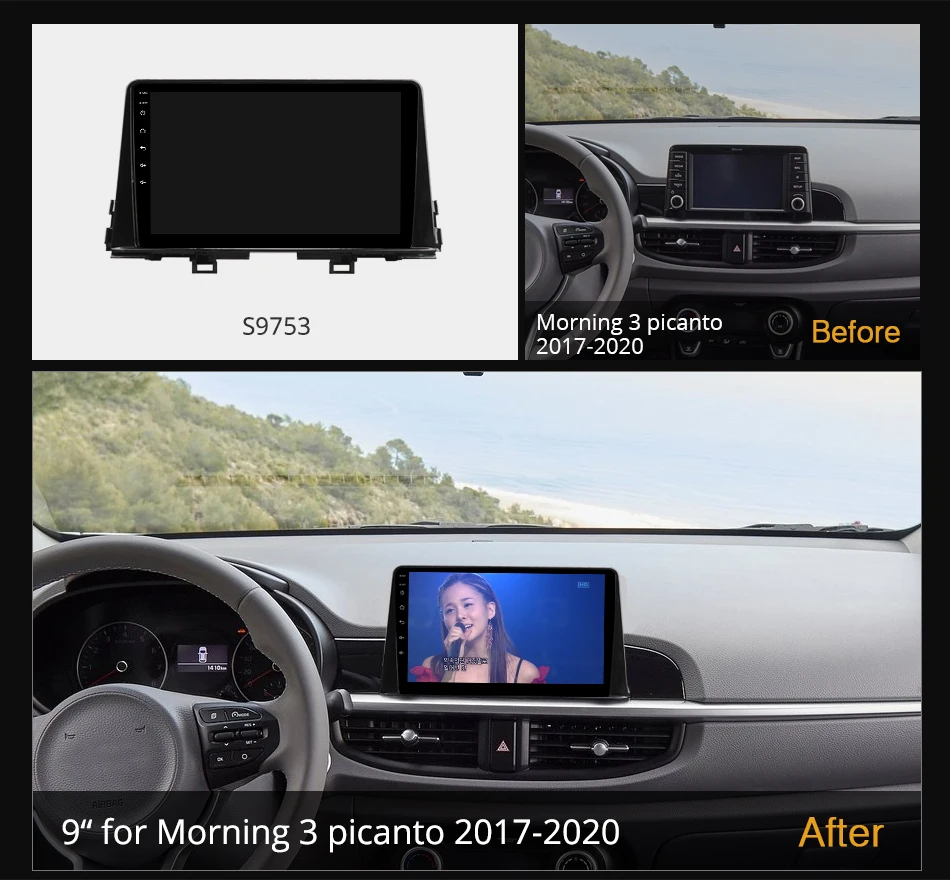 ownice k7 6g ram 128 rom android 10 0 car autoradio for kia morning 3 picanto 2017 2020 audio radio auto 4g lte 5g wifi spdif free global shipping