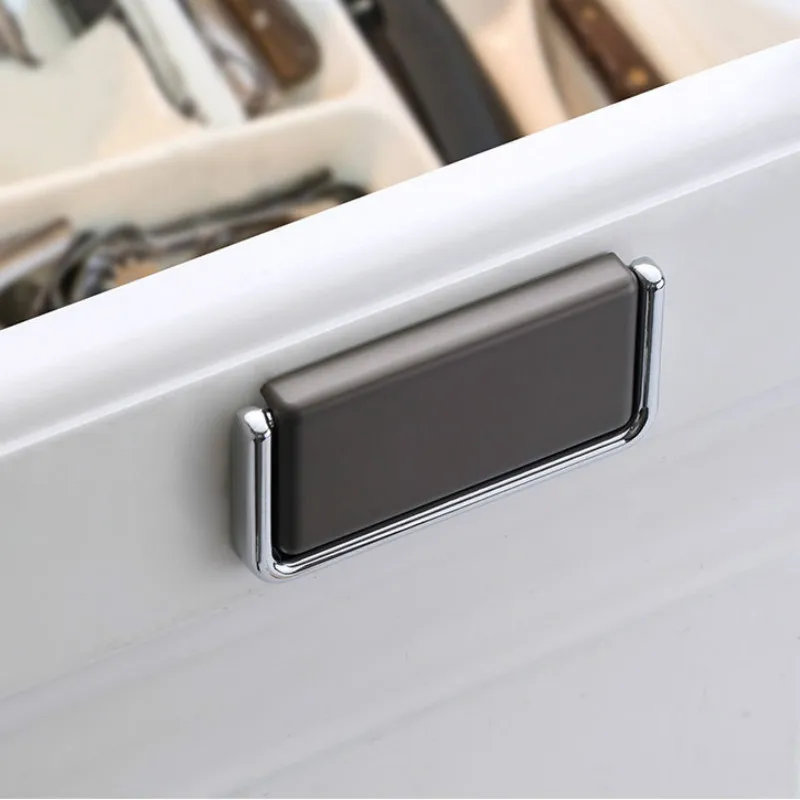 JD ящик Шкаф Ручка мебельная фурнитура современный европейский цинковый сплав 64