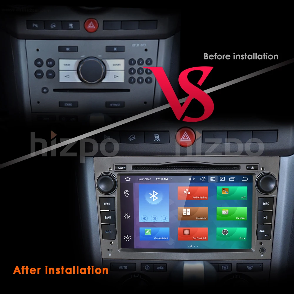 Hizpo PX5 2 Din Octa Core " Android 8,0 автомобильный dvd-радиоплеер для Opel Astra Vectra Antara Zafira Corsa gps Navi Wi-Fi и Bluetooth