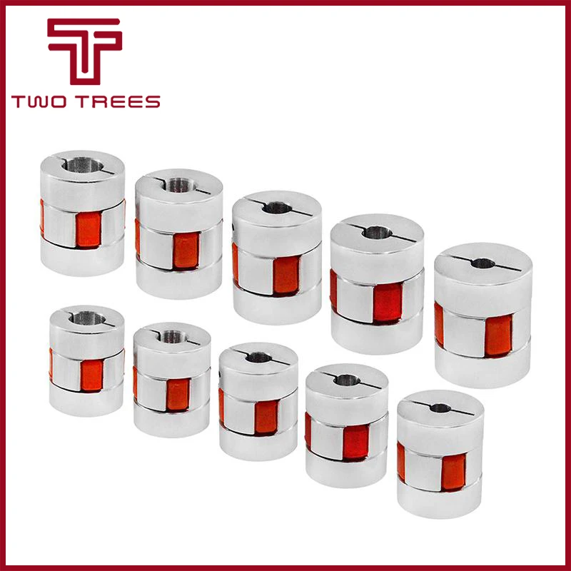 

Hotsale 1 pc XB Coupleur Aluminium Plum Flexible Accouplement D25L30 8x10mm Connecteur Moteur Flexible Coupleur