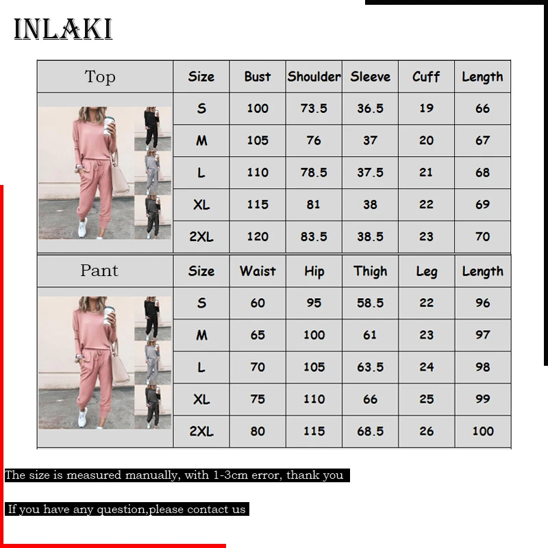 

Autumn 2 Piece Set Tops&pants Women Tracksuit Long Sleeve Sweatshirt Casual Suits Female Solid Tracksuit Set Hoodies Sport Suit