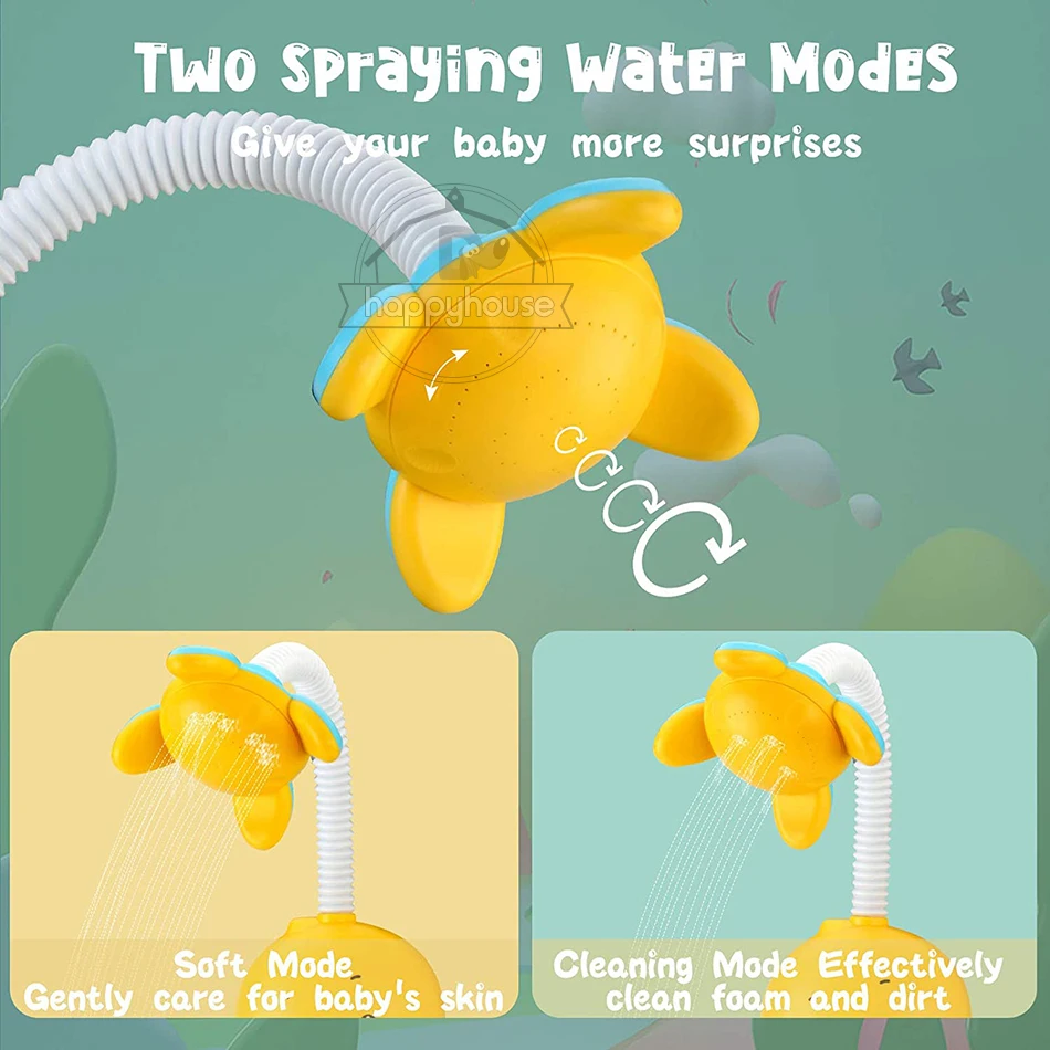 Детские игрушки для ванной детей утка комнаты Душ с присоской Электрический