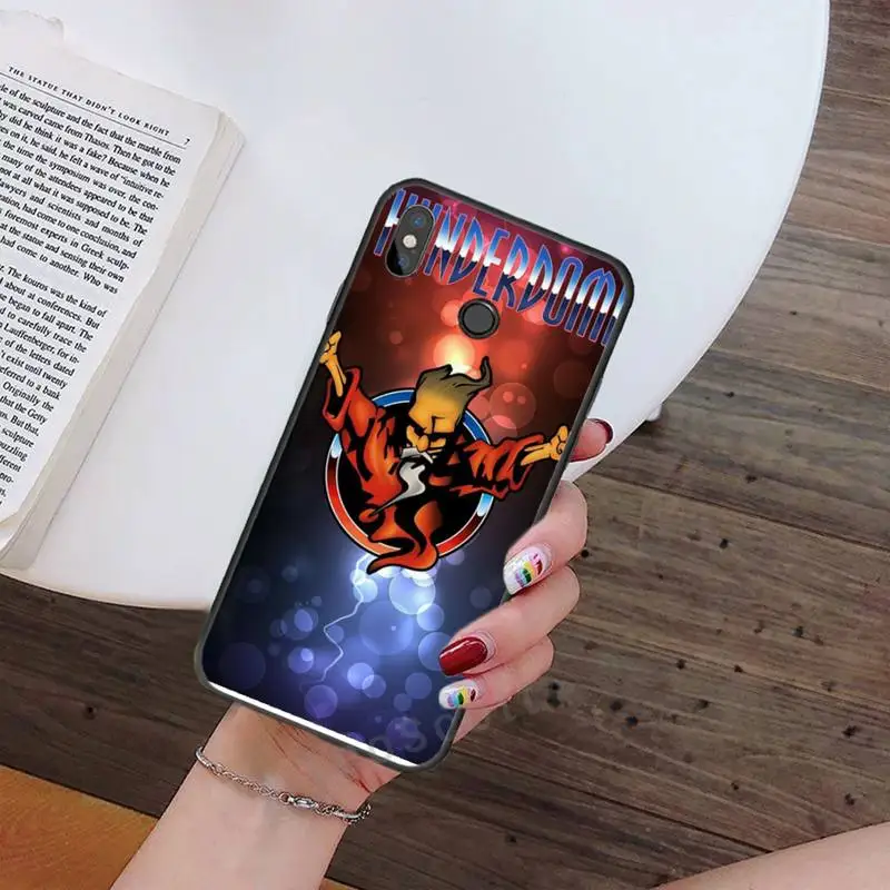Черный телефонный чехол хардкор Wizard Thunderdome Корпус Корпуса для Xiaomi Redmi 4x5 plus 6A 7 7A 8 mi8