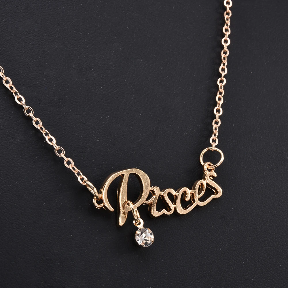 Новое поступление ожерелье с кристаллами 12 знаков зодиака ювелирные изделия