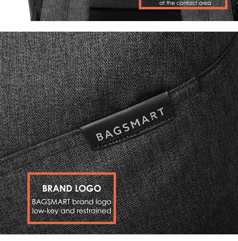 BAGSMART, новинка, мужской рюкзак для ноутбука, 15,6 дюймов, рюкзак, школьная сумка, для путешествий, водонепроницаемый рюкзак, женский, для ноутбука, сумка для компьютера