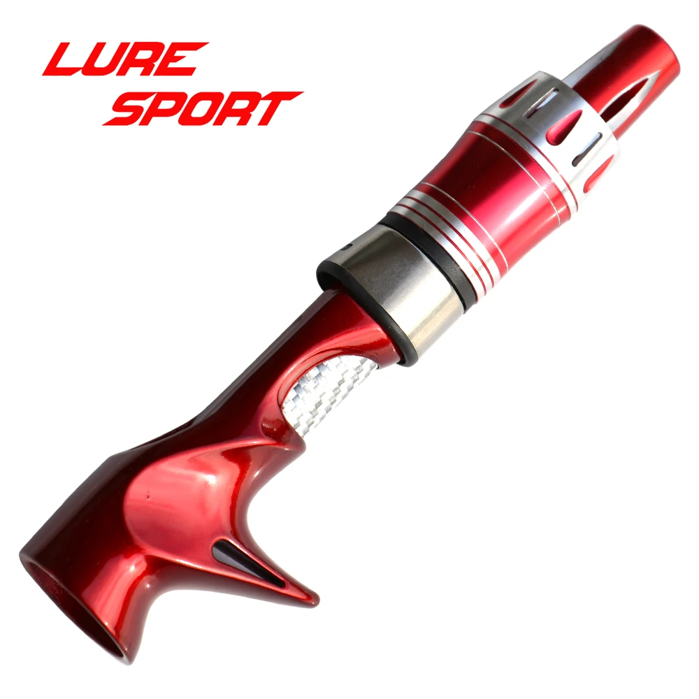 LURESPORT 2 шт. красная краска 16 ACS катушка сиденье алюминиевая крышка гайка стержень