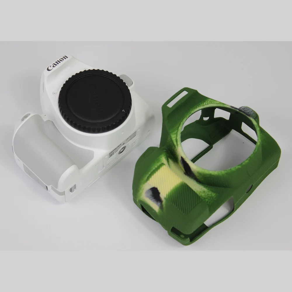 Резиновый силиконовый чехол для камеры Canon EOS 200D2 200DII 250D Kiss X10 Rebel SL3|Сумки
