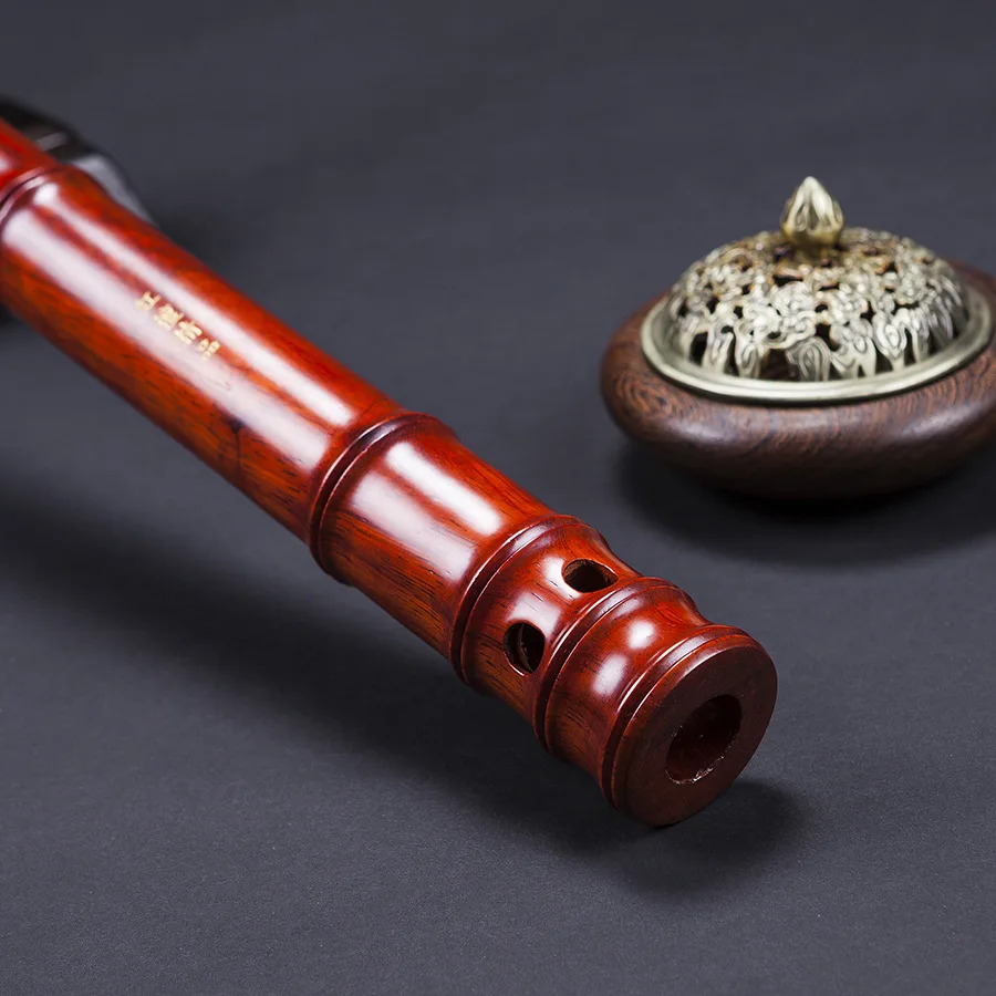 Профессиональный красный сандаловый древесина Nan Xiao 8 hole shakuhachi сборные красные