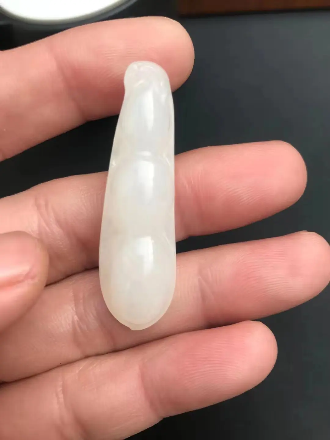 

Natural hetian raw jade pendant handcarved beans jade pendants natural jade stone jadeite jade necklace jade jewelry